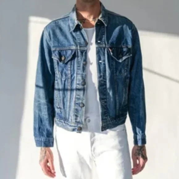 Vintage Levi's Denim Trucker Jacket - Picture 2 of 5